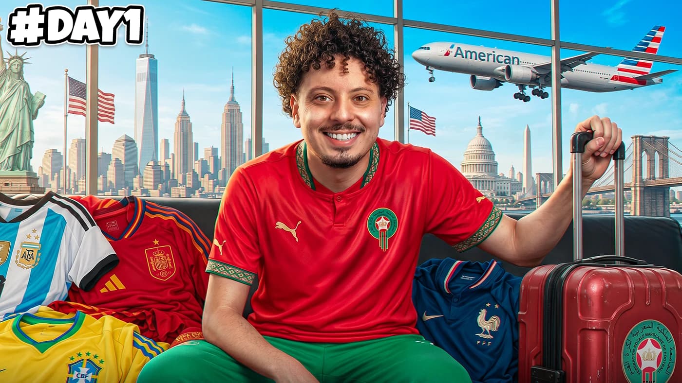 Day 1 Travel high-CTR YouTube thumbnail design