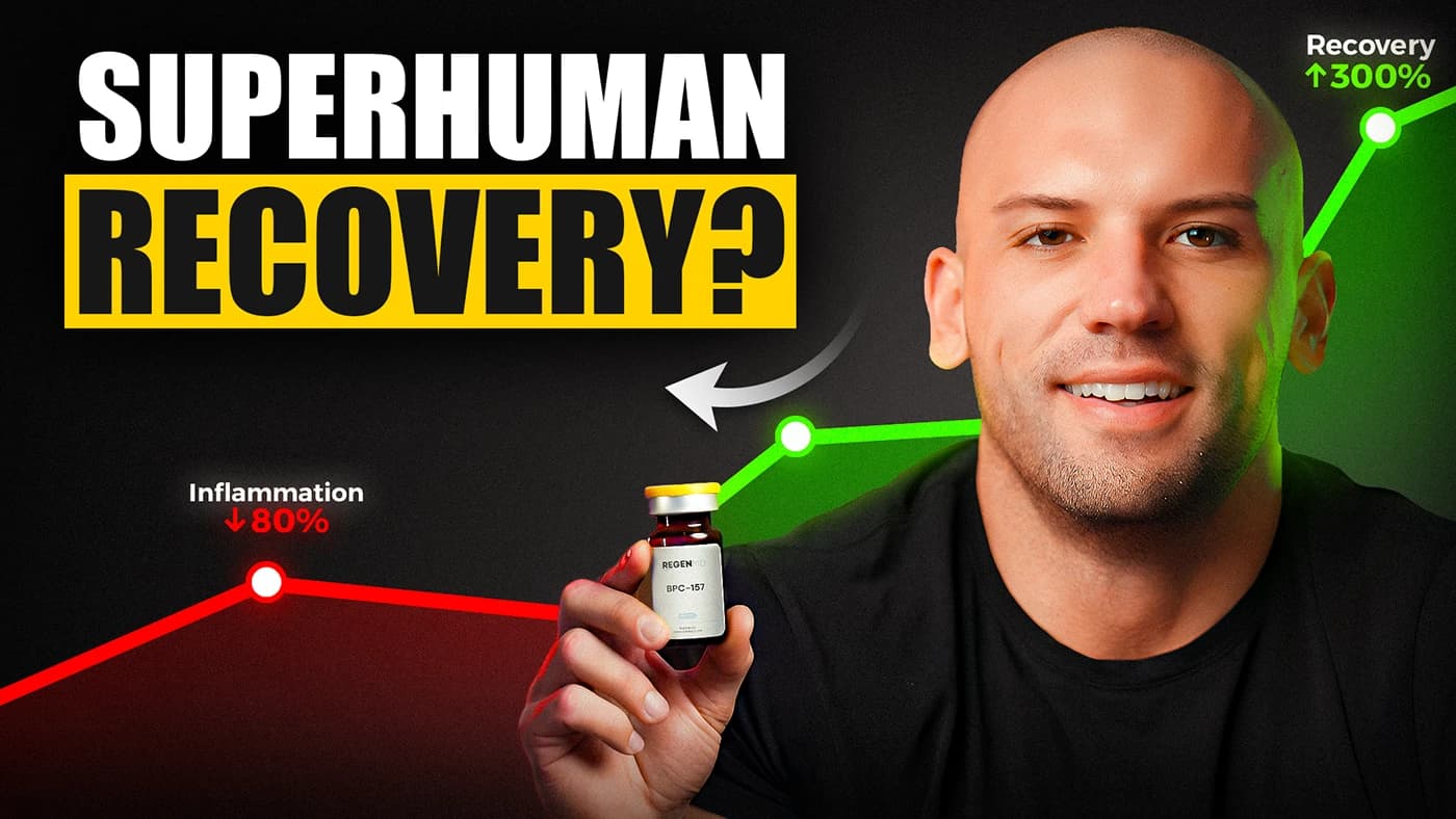 Superhuman Recovery high-CTR YouTube thumbnail design